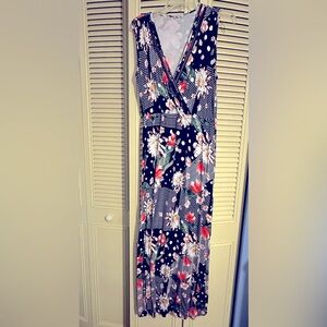 Sundress Size Medium-multi Color Floral